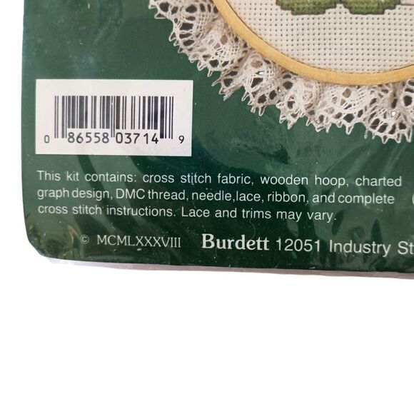 1988 Dale Burdett Cross Stitch Kit Pajama Girl With Puppies CCK714 Cottagecore. - Picture 7 of 12